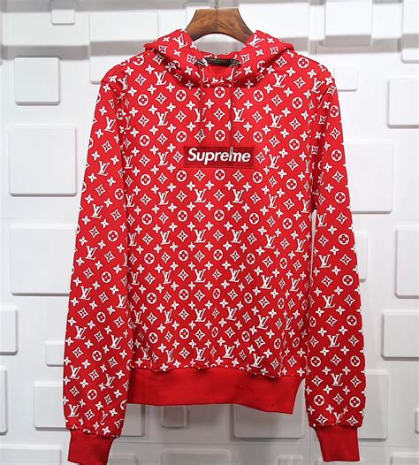 supreme louis vuitton hoodie large|authentic louis vuitton supreme hoodie.